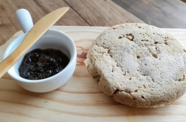 Pão de aveia fit de frigideira