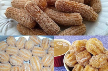 Receita de mini churros