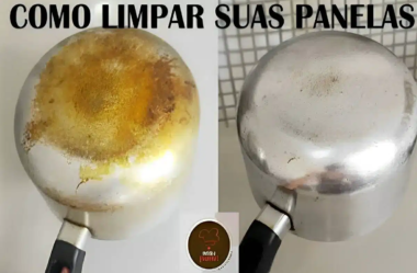 Limpe suas panelas queimadas e encardidas com apenas 3 ingredientes