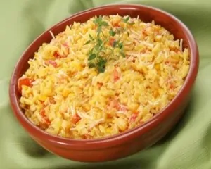 Arroz cremoso temperado