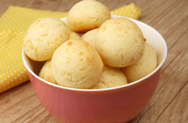 Pão de queijo de 3 ingredientes