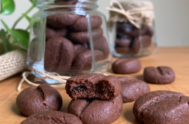 Biscoito amanteigado de café