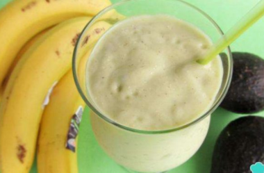 Vitamina de Abacate e Banana Fit