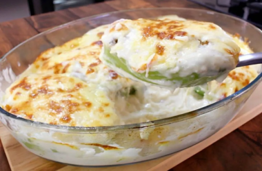 Chuchu recheado gratinado um jeito delicioso para fazer as crianças comerem chuchu