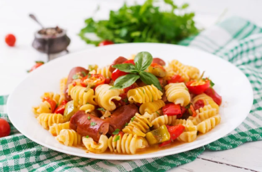 Receita de salada de fusilli Fit