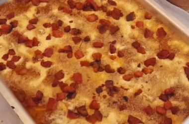 Polenta com Bacon