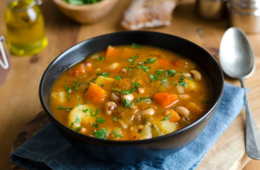 SOPA DE LEGUMES NA PRESSÃO