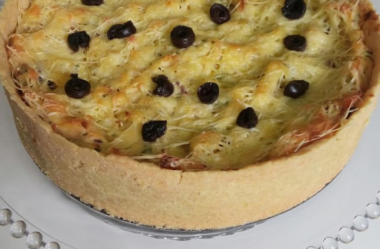 Torta de bacalhau