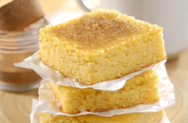 Bolo de Milho Fit simples de latinha cremoso