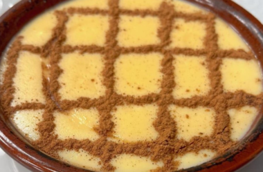 Maravilhosa receita de Leite creme português.