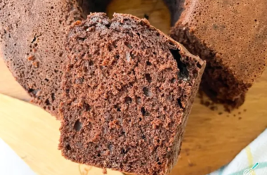 Receita de Pão de ló de chocolate