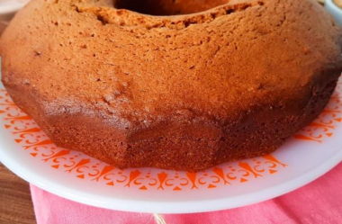 Receita de Bolo de caramelo salgado