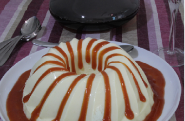 Receita de Mousse de queijo com goiabada