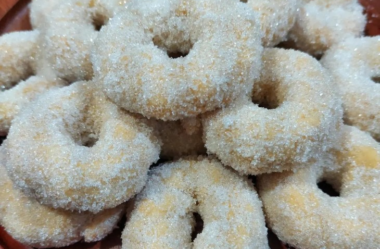 Rosquinha de pinga com banha