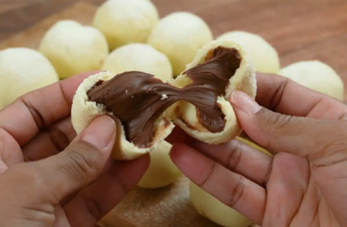 Bolinha de Ninho com Nutella