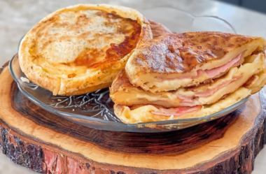 Pãozinho de queijo recheado