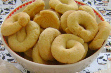 Rosquinha de creme de leite