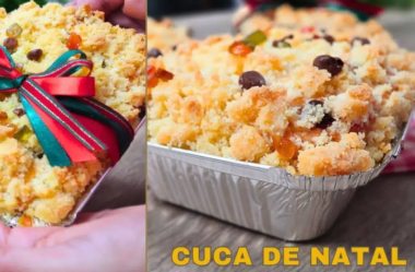 Pão cuca de natal