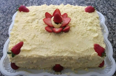 Torta de morango 