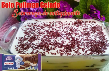 Bolo pullman gelado