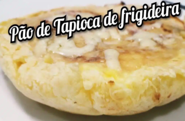 Pão de tapioca de frigideira