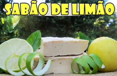  sabão caseiro de limão