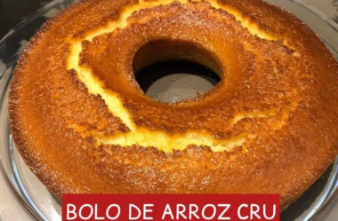 bolo de arroz cru 