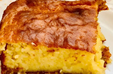 Bolo de batata doce cozida