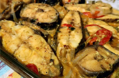 peixe em postas no forno