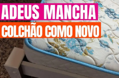 Como tirar manchas do colchão