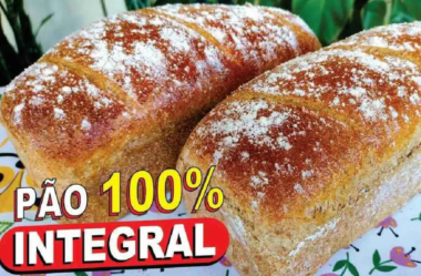 Pão caseiro integral 