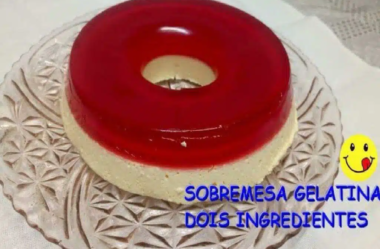 Sobremesa de gelatina