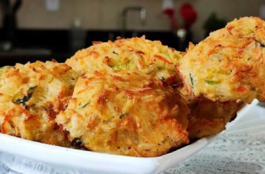 bolinho de arroz assado