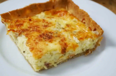 Quiche de queijo 