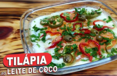 tilápia ao leite de coco