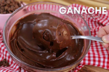 ganache para recheio de bolo