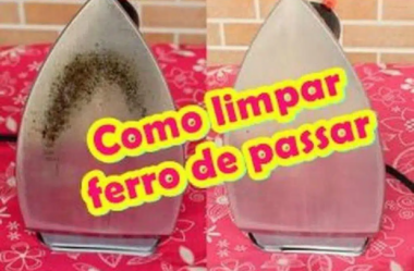  limpar ferro de passar