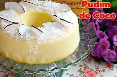 Pudim de coco