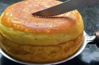 bolo de frigideira