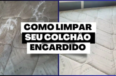 limpar colchão