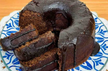 bolo de chocolate