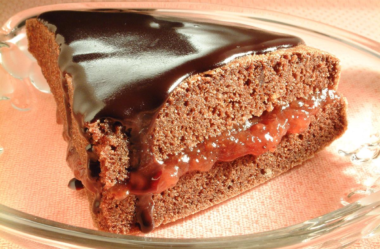 Bolo de chocolate dietético