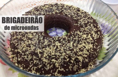 Brigadeirão de Microondas