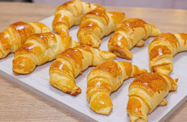 Croissant caseiro 