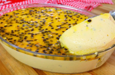 mousse de maracujá