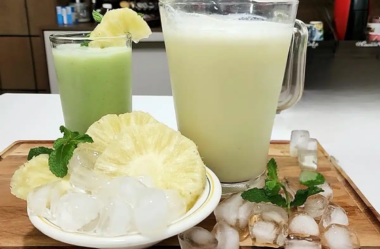 suco de abacaxi