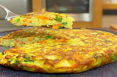 Omelete de legumes