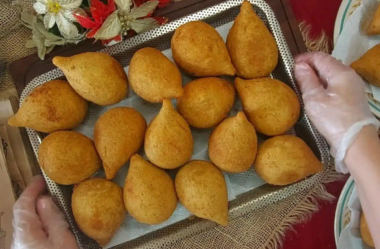 coxinha com massa de batata