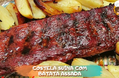 Costela suína com batata