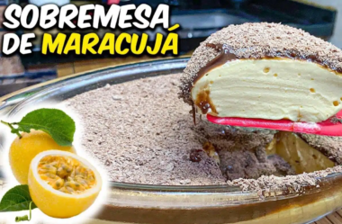 Sobremesa de maracujá